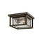 Hinkley 1003 Republic 2-lt 11" LED Outdoor Flush Mount