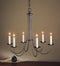 Hubbardton Forge 101160 Simple Sweep 6-lt 26" Chandelier