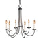 Hubbardton Forge 101160 Simple Sweep 6-lt 26" Chandelier