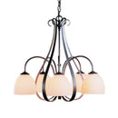 Hubbardton Forge 101445 Sweeping Taper 5-lt 24" Chandelier