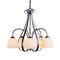 Hubbardton Forge 101445 Sweeping Taper 5-lt 24" Chandelier
