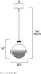 Maxim 10184 Portside 1-lt 10" Outdoor Pendant
