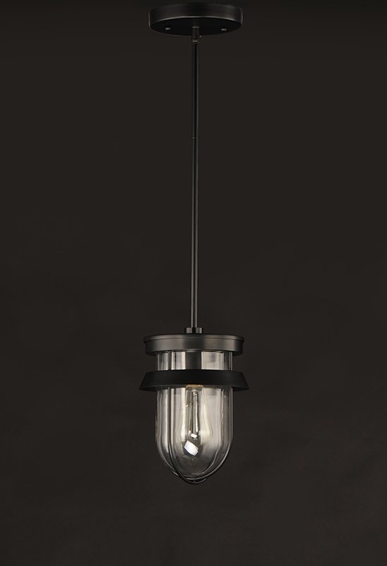 Maxim 10268 Breakwater 1-lt 7" Outdoor Pendant / Semi-Flush