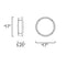 Maxim 10274 Rogue 1-lt 17" LED Flush Mount