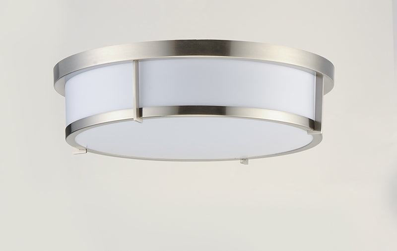 Maxim 10278 Rogue 1-lt 17" LED Flush Mount EM Back Up