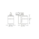 WAC WTK-1035 Exterminator II 35W LED Track Head, W Track, 120V