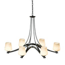 Hubbardton Forge 104106 Oval Ribbon 6-lt 39" Chandelier
