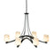 Hubbardton Forge 104106 Oval Ribbon 6-lt 39" Chandelier