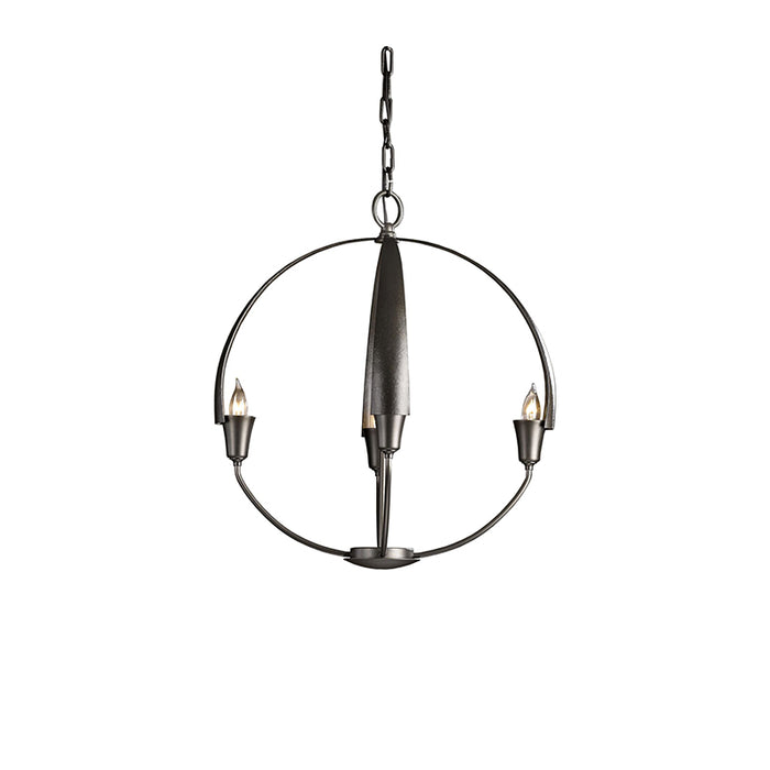 Hubbardton Forge 104201 Cirque 4-lt 19" Small Chandelier