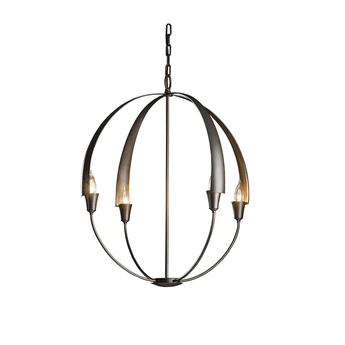 Hubbardton Forge 104203 Cirque 4-lt 25" Large Chandelier