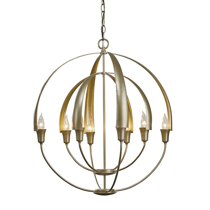 Hubbardton Forge 104205 Double Cirque 8-lt 25" Chandelier