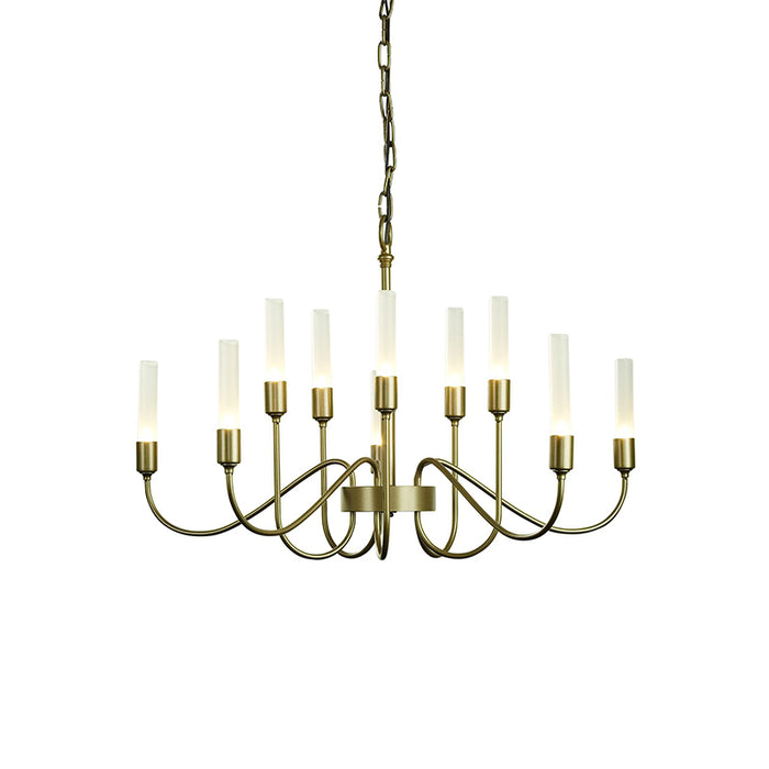 Hubbardton Forge 106030 Lisse 10-lt 28" Chandelier