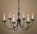 Hubbardton Forge 108060 Twist Basket 6-lt 23" Chandelier