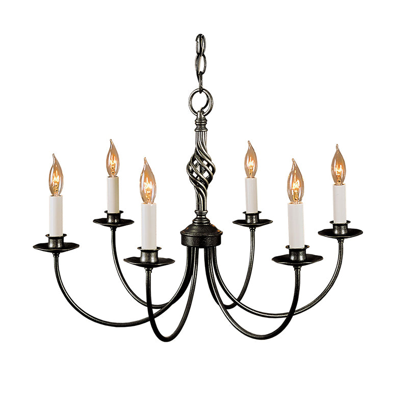 Hubbardton Forge 108060 Twist Basket 6-lt 23" Chandelier