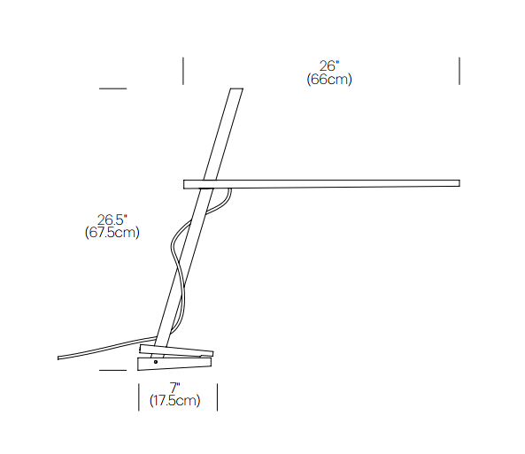 Pablo Designs Clamp LED Table Lamp