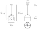 Artemide Yanzi LED Suspension