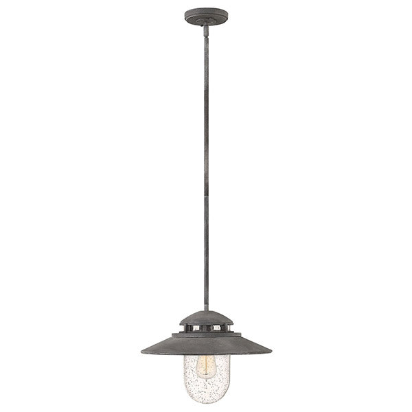 Hinkley 1112 Atwell 1-lt 15" LED Outdoor Pendant