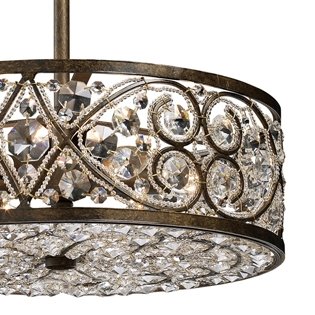 ELK 11287/6 Amherst 6-lt 17" Chandelier
