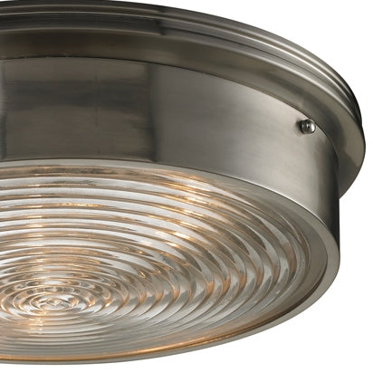 ELK 1143 Chadwick 3-lt 15" Flush Mount