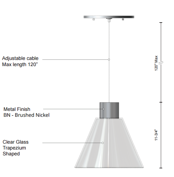 Kuzco PD11612 Vanier LED Pendant