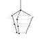 Kuzco CH99326 Santino 26" LED 3-tier Chandelier
