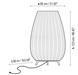 Bover Amphora 02 2-lt 48" Tall LED Outdoor Floor Lamp