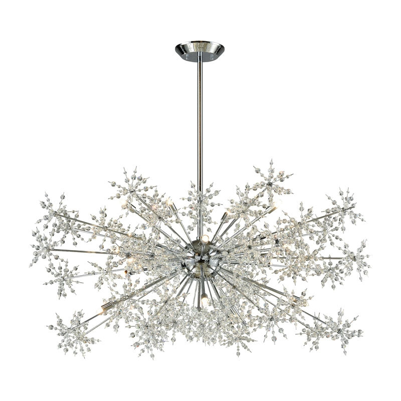 ELK 11896 Snowburst 20-lt Chandelier