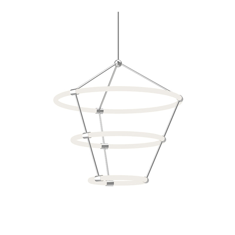 Kuzco CH99326 Santino 26" LED 3-tier Chandelier