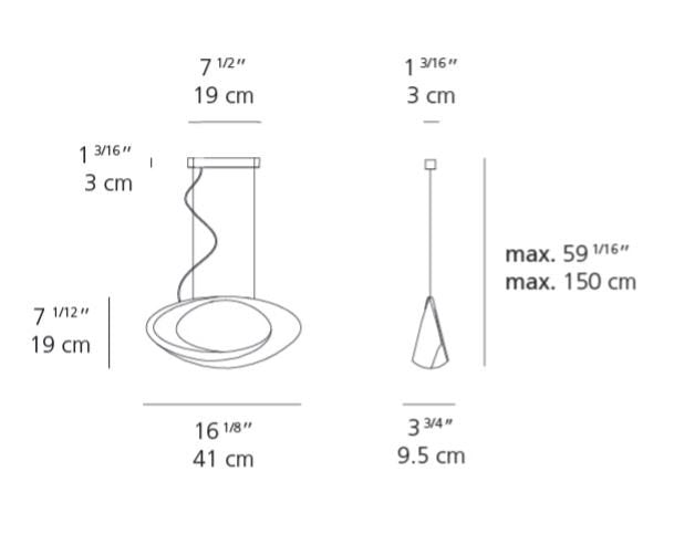 Artemide Cabildo LED Suspension