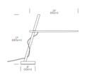 Pablo Designs Clamp FS LED Table Lamp