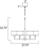 Maxim 12055 Nexus 5-lt  27.75"Chandelier