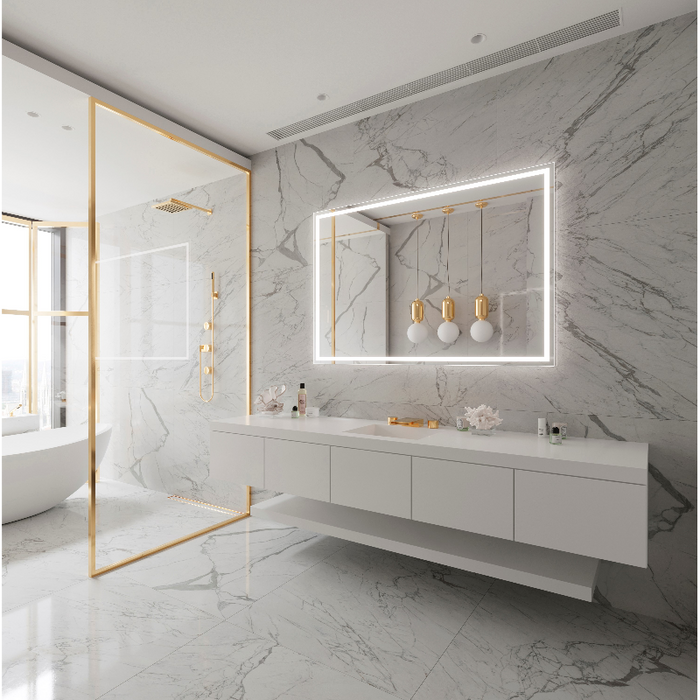 Paris Mirror Harmony 60 x 45 Rectangle LED Illuminated Mirror HARMX60453000 Paris Mirror LBC Lighting