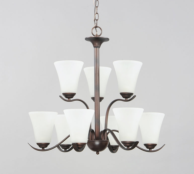 Maxim 12076 Vital 9-lt 26" Chandelier