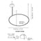 Axo USULA120 U-Light 47" LED Pendant