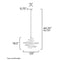 Maxim 12235 Twister 5-lt 25" Pendant