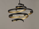 Maxim 12235 Twister 5-lt 25" Pendant