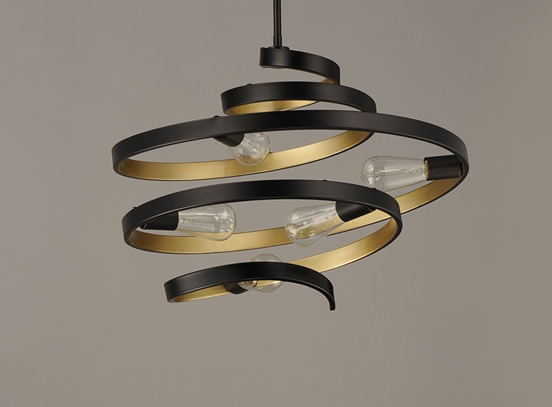 Maxim 12235 Twister 5-lt 25" Pendant
