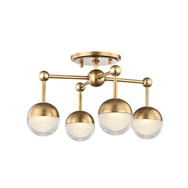 Hudson Valley 1223F Boca 4-lt LED Flush Mount
