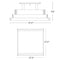 Hubbardton Forge 123705 Steppe Small 4-lt 17" Semi-Flush