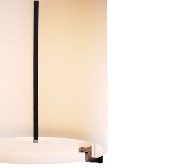 Hubbardton Forge 123775 Exos Round 1-lt 6" Semi-Flush