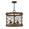 Hinkley 12393 Finn 3-lt 18" LED Outdoor Chandelier