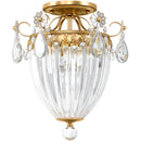 Schonbek 1242 Bagatelle 3-lt 11" Semi Flush