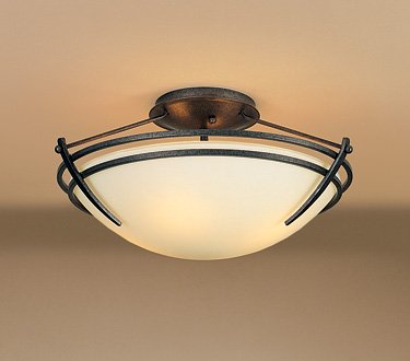 Hubbardton Forge 124412 Presidio Tryne Small 2-lt 16" Semi-Flush