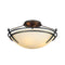 Hubbardton Forge 124412 Presidio Tryne Small 2-lt 16" Semi-Flush