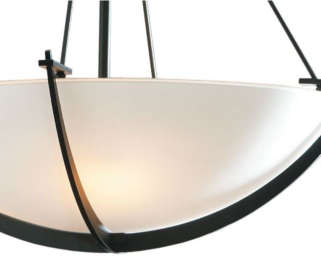 Hubbardton Forge 124555 Compass 3-lt 18" Small Semi-Flush