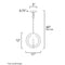 Maxim 12500 Clip 1-lt 11" Mini Pendant/Semi Flush Mount