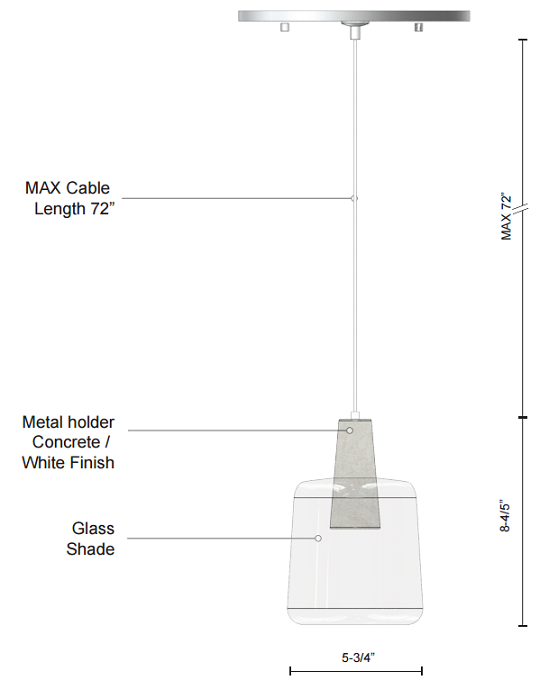 Kuzco PD12506 Samson LED Pendant