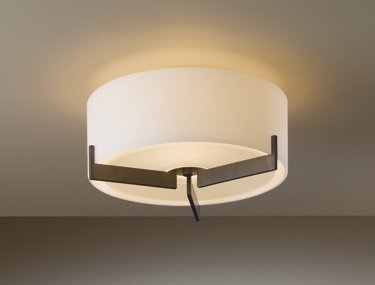 Hubbardton Forge 126401 Axis 1-lt 12" Flush Mount