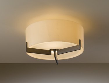 Hubbardton Forge 126401 Axis 1-lt 12" Flush Mount