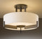Hubbardton Forge 126403 Axis 3-lt 19" Semi-Flush